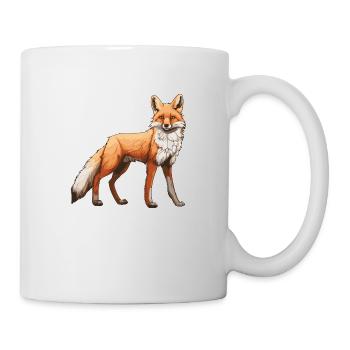 Fox Animal - Mug - white - Right