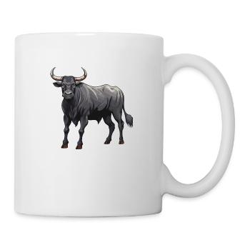 Taureau Taureau - Mug blanc - blanc - Droite