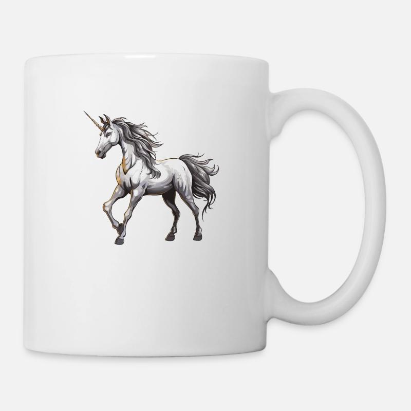 Einhorn Tier - Tasse - Weiß