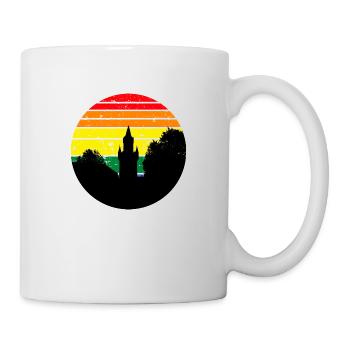 Adolfsturm Retro Sunset - Tasse - Weiß - Rechts
