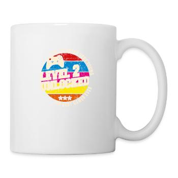 Original 2022 Vintage Niveau 2 Débloquer - Mug blanc - blanc - Droite