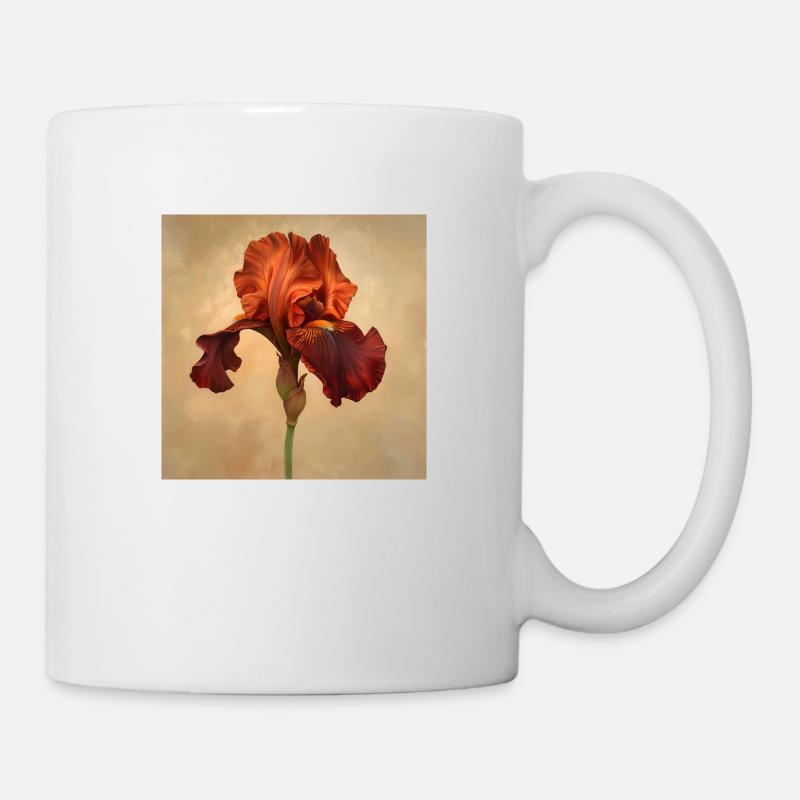 Iris - Mug blanc - blanc