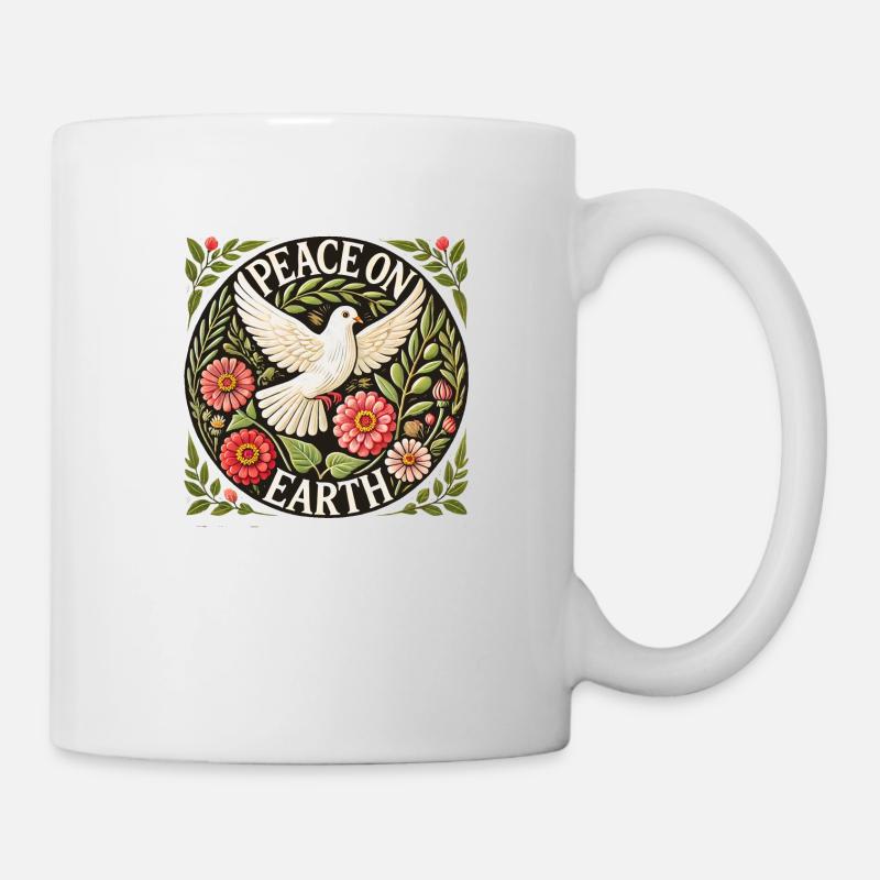 Friede auf Erden - Tasse - Weiß