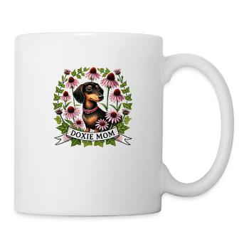 Dackel Doxie Mama - Tasse - Weiß - Rechts