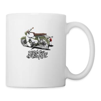 Autour des palombes SR 4-4 (vert) // Illustration - Mug blanc - blanc - Droite