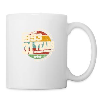 1993 Vintage Retro Classic 31 Years - Mug - white - Right
