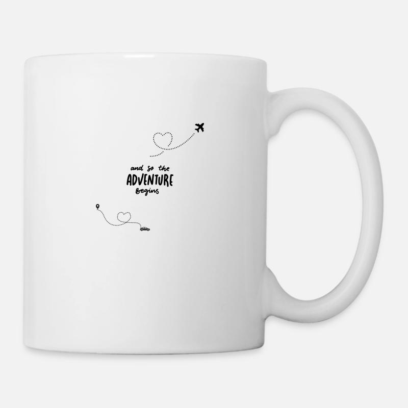 Abenteuer - Tasse - Weiß
