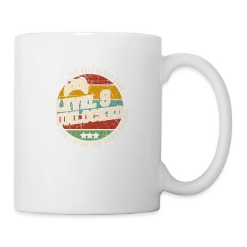 Original 2015 9e Anniversaire Cadeau Retro - Mug blanc - blanc - Droite