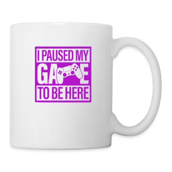 Gamer Jeu En Ligne Jeux Sur Ordinateur Arcade Neon - Mug blanc - blanc - Droite