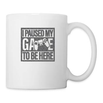 Gamer Game Play Online Computer Gaming Arcade Neon - Mug - white - Right