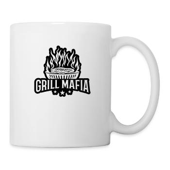 Grill Mafia Grillen - Tasse - Weiß - Rechts