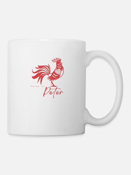 Peter - Tasse - Weiß