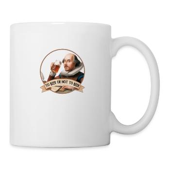 Être ou ne pas être - Mug blanc - blanc - Droite