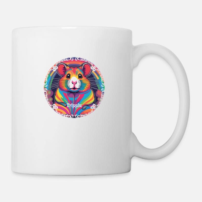 Trippin Hamster - Tasse - Weiß