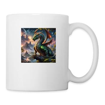 Dragon 1 - Tasse - Weiß - Rechts