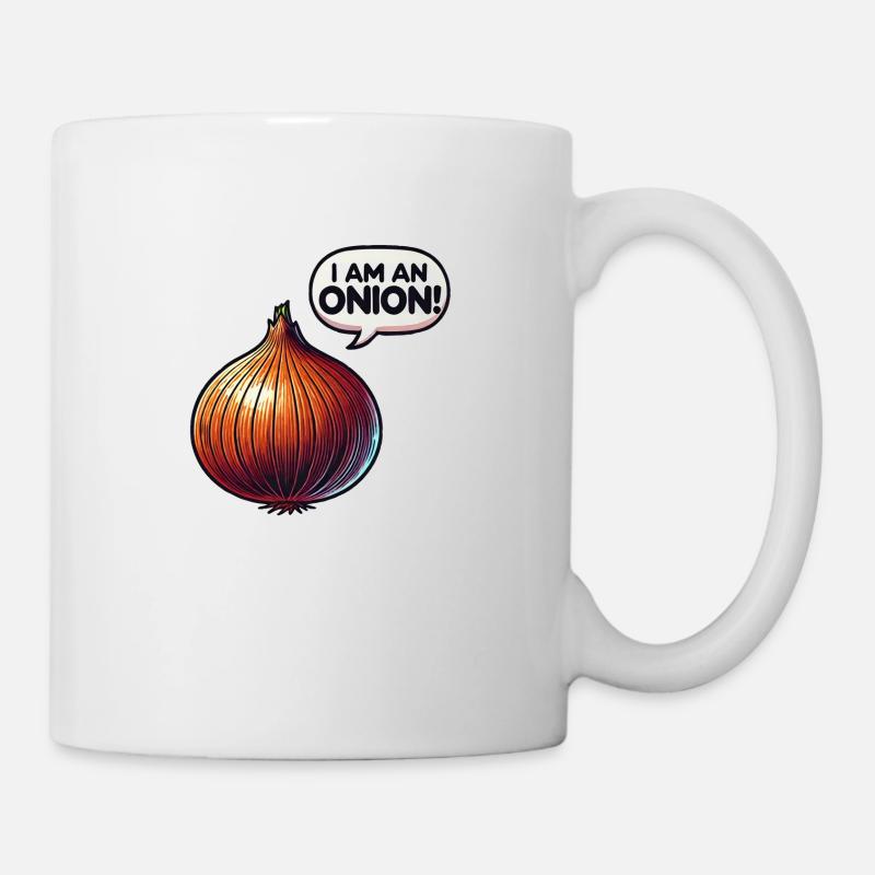 I am an Onion! - Tasse - Weiß