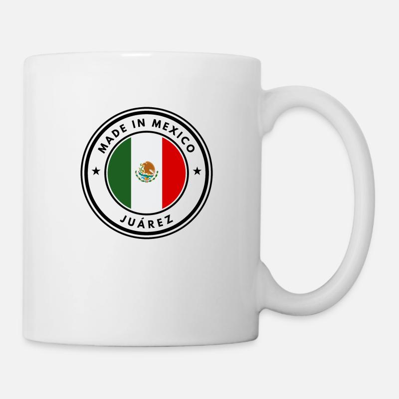 Made in Mexico Juárez Emblem - Mug - white