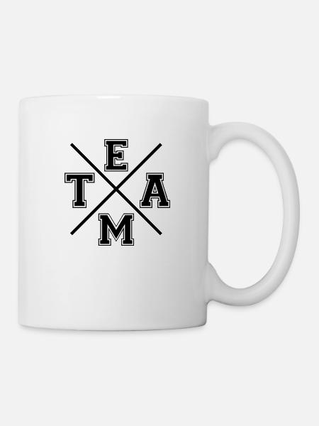 TEAM - Tasse - Weiß