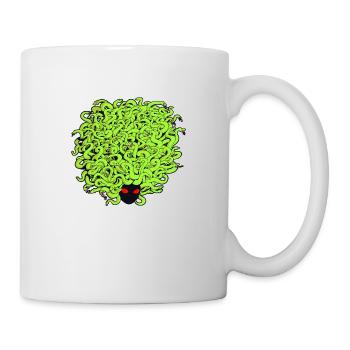Behaarte Medusa 2 - Tasse - Weiß - Rechts