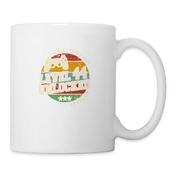 Legendary Since 1980 Vintage Anniversai Gift - Mug - white - Right