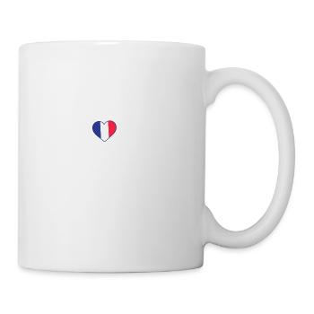 Heartbeat France - Mug - white - Right