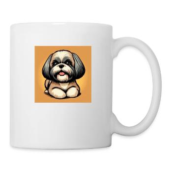 Pawsome Shih Tzu Delight - Tasse - Weiß - Rechts