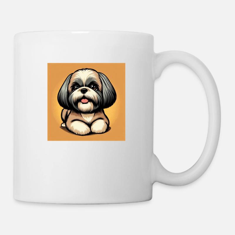 Pawsome Shih Tzu Delight - Tasse - Weiß