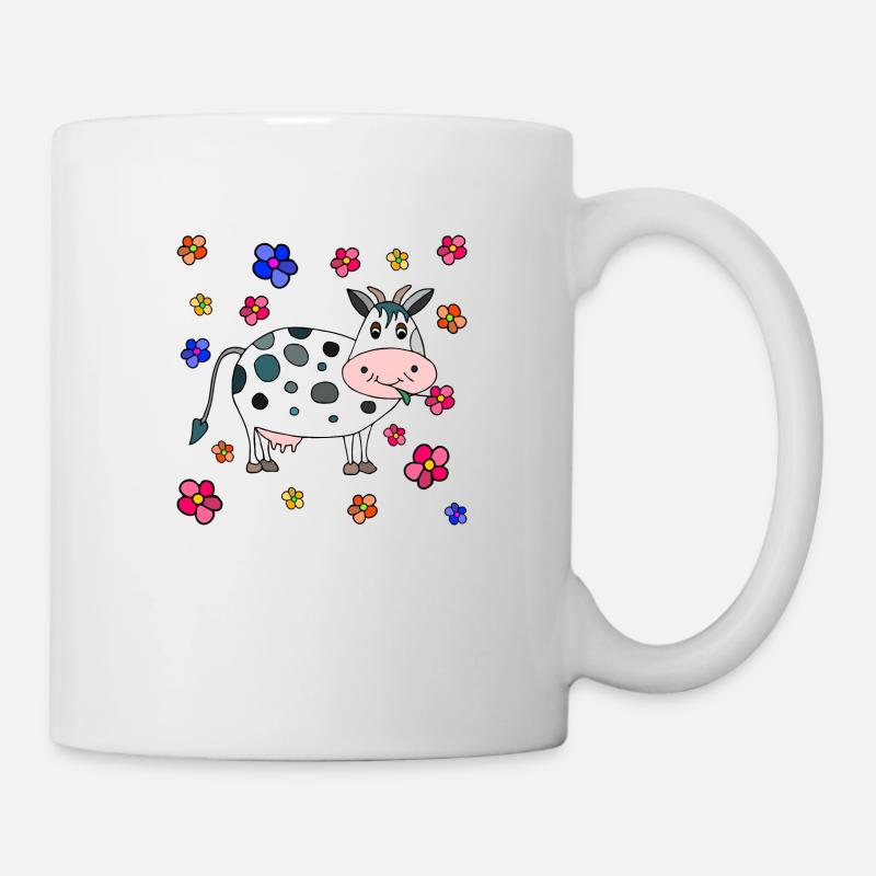 Vache - Mug blanc - blanc