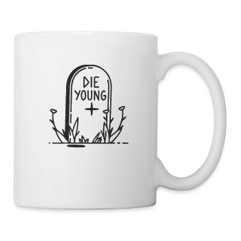 DiE YouNG - Mug - white - Right