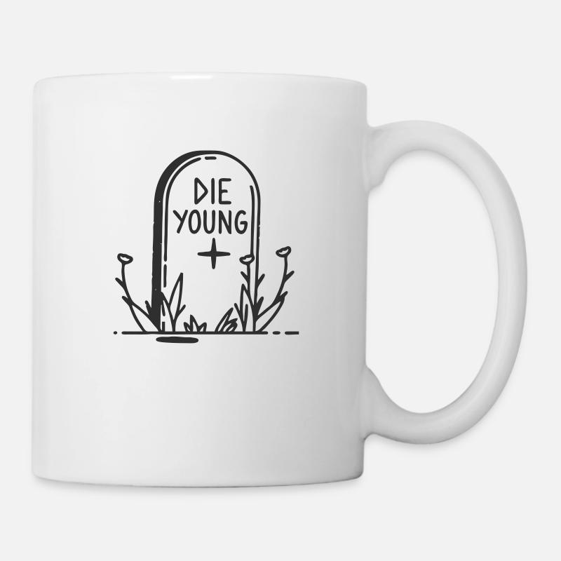 DiE YouNG - Tasse - Weiß