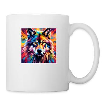 Wolf 1 - Mug - white - Right