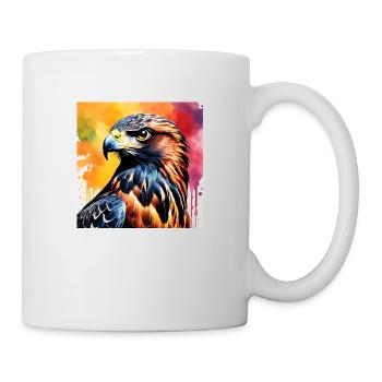 Falke - Tasse - Weiß - Rechts
