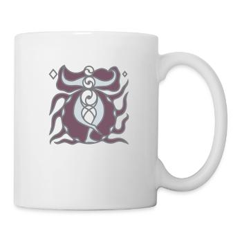 Anarchie der Energie. Chaos bestimmt Harmonie. - Tasse - Weiß - Rechts