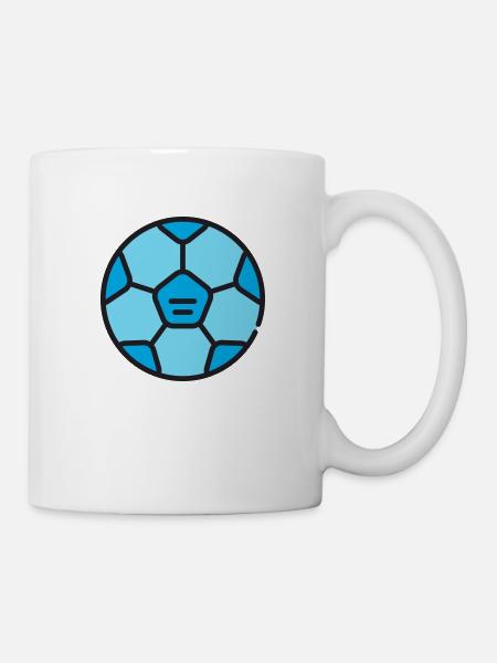 football - Mug blanc - blanc