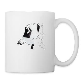 Netherlands | real football | Map NL - Mug - white - Right