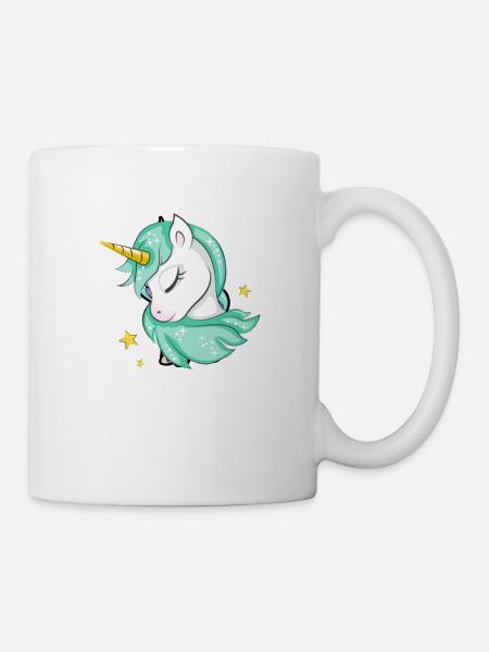Süßes Einhorn - Tasse - Weiß