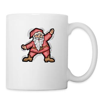 Weihnachtsmann - Tasse - Weiß - Rechts