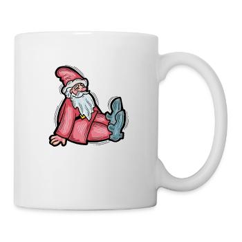 Weihnachtsmann - Tasse - Weiß - Rechts