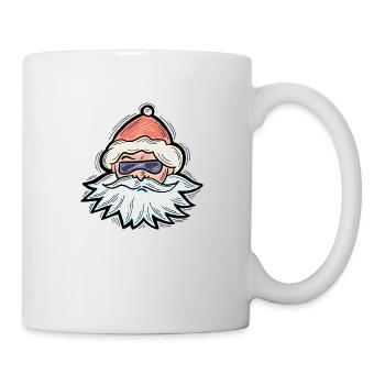 Weihnachtsmann - Tasse - Weiß - Rechts