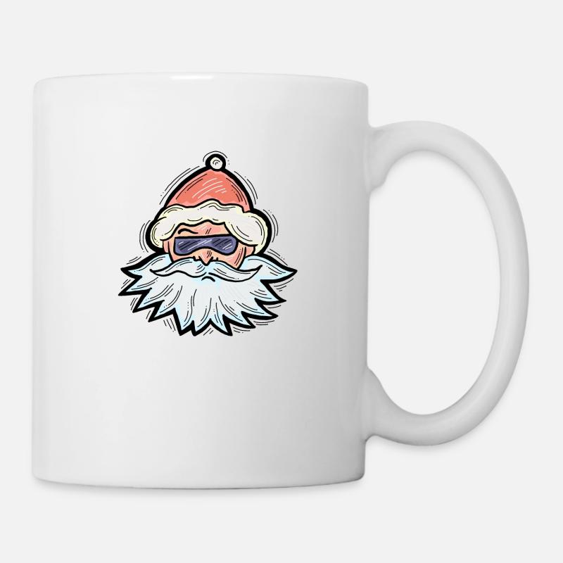 Weihnachtsmann - Tasse - Weiß