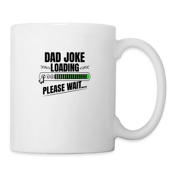 Dad joke loading please wait dad gift idea - Mug - white - Right