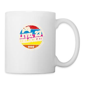 Original 2001 Jahrgang Level 23 Freischalten - Tasse - Weiß - Rechts