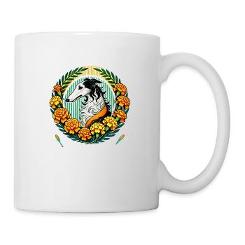 Borzoi - Mug - white - Right