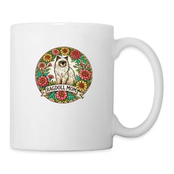 Maman Ragdoll - Mug blanc - blanc - Droite