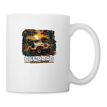 off road - 4x4 - tout terrain - Mug blanc - blanc - Droite