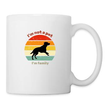 Retro Labrador - Mug - white - Right