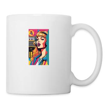 Années 90 - Mug blanc - blanc - Droite