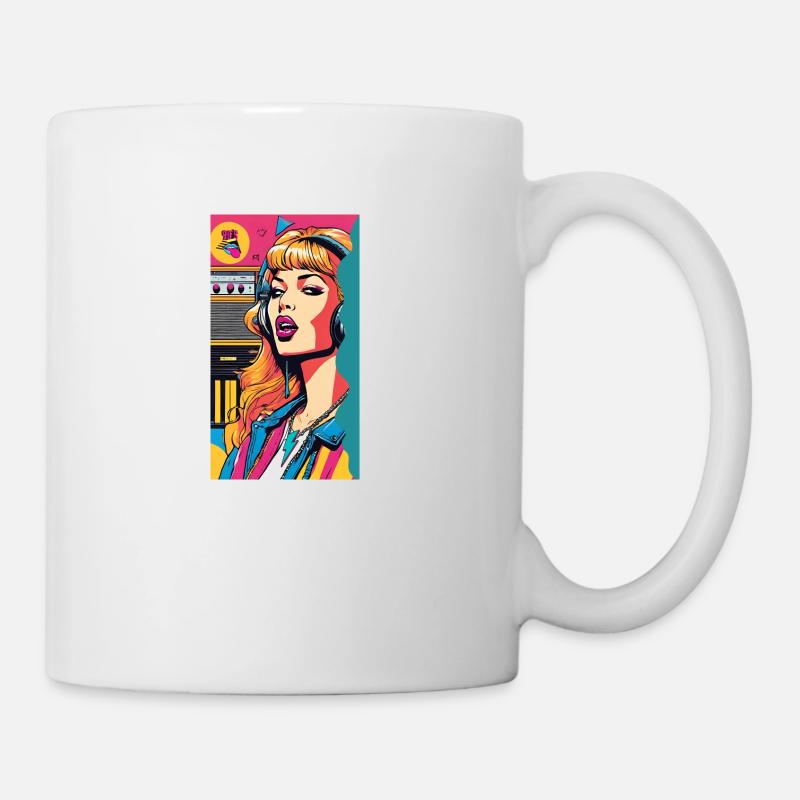 Années 90 - Mug blanc - blanc