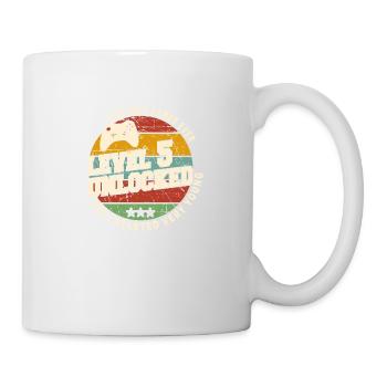 Original 2019 5th Anniversary Retro Gift - Mug - white - Right