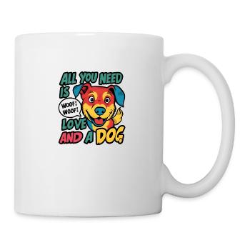 Hündchen - Tasse - Weiß - Rechts